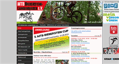 Desktop Screenshot of mtb-bieberstein.de